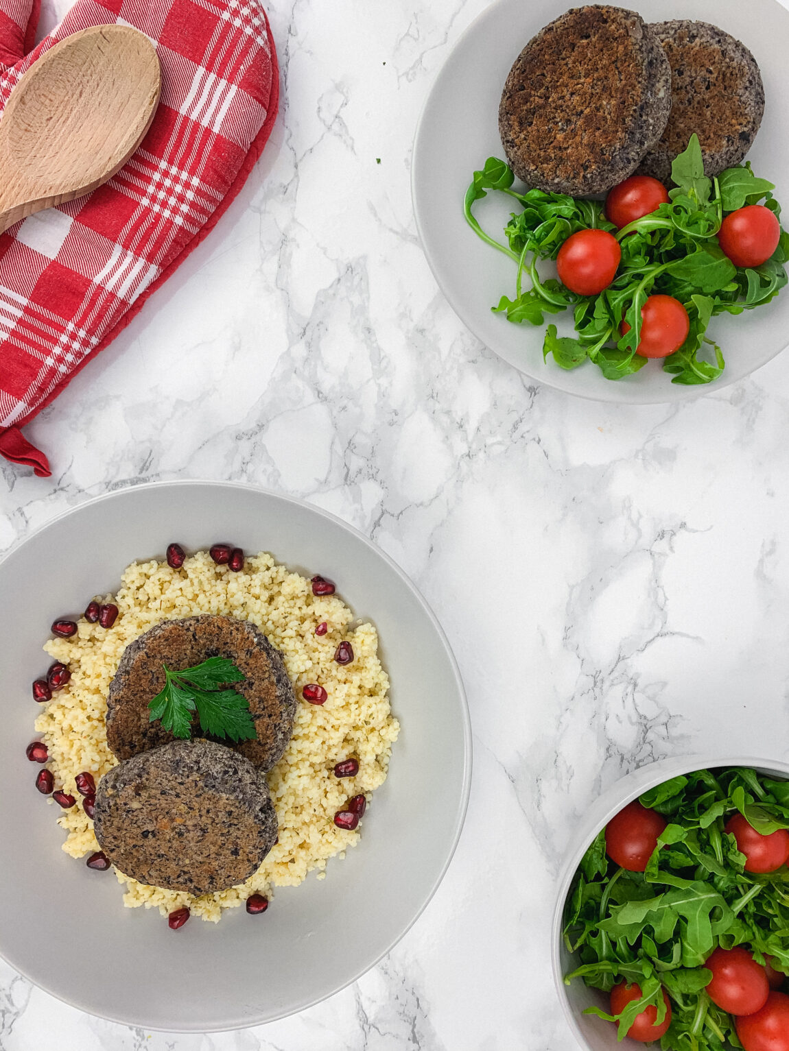 Hambúrgueres de Feijão Preto