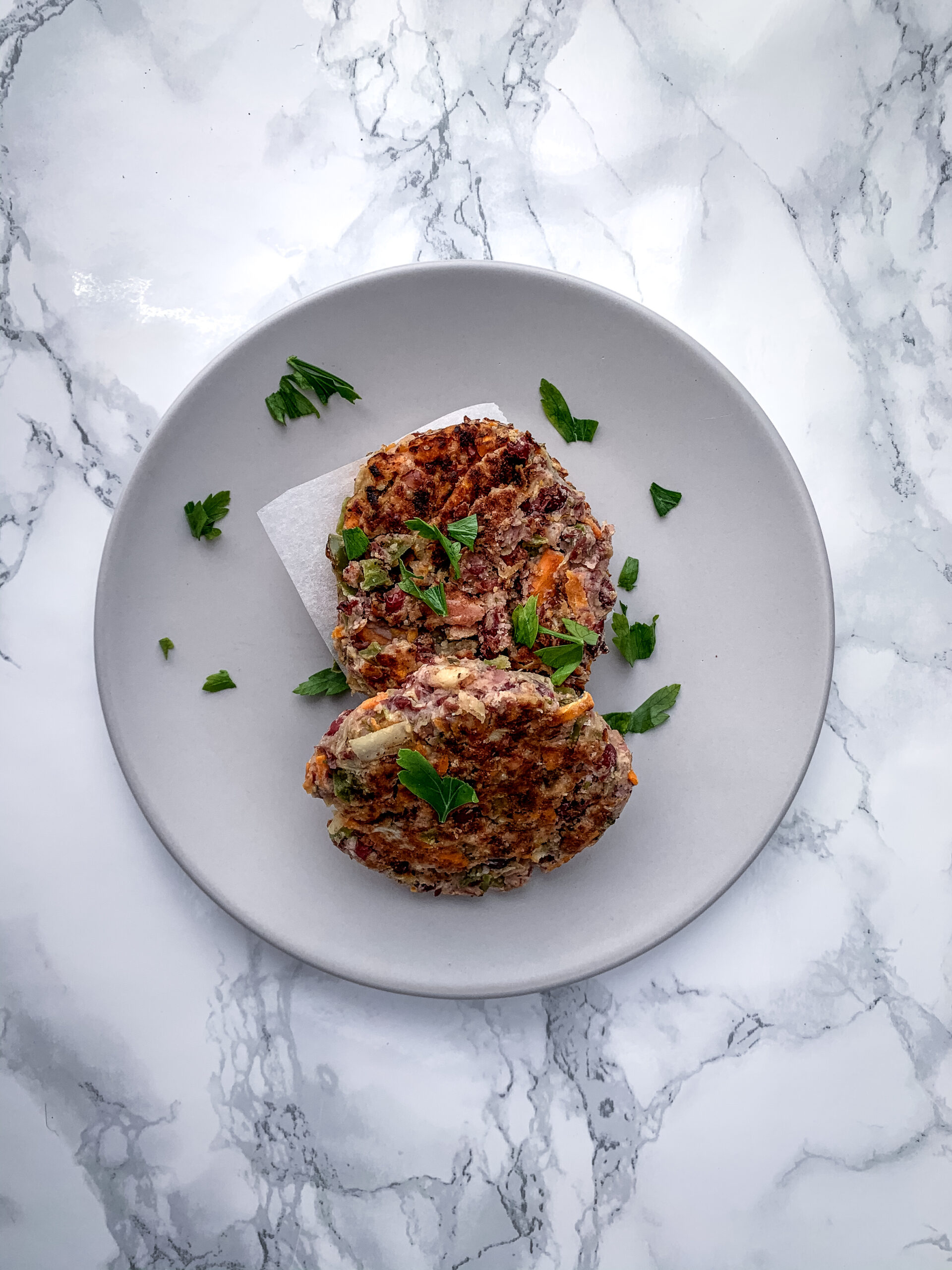 Hambúrgueres de Feijão Vermelho