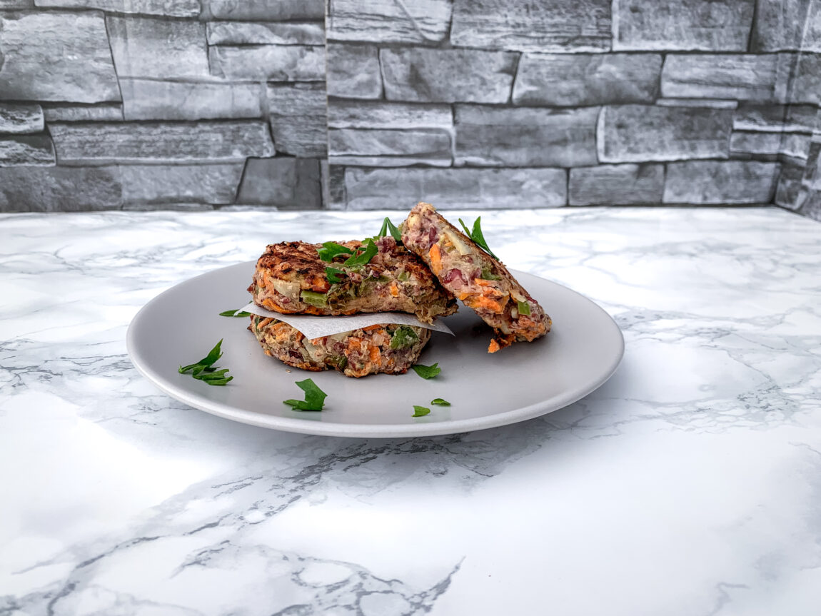 Hambúrgueres de Feijão Vermelho