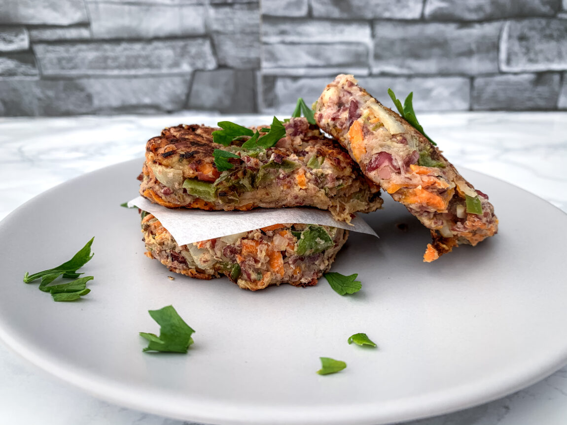 Hambúrgueres de Feijão Vermelho