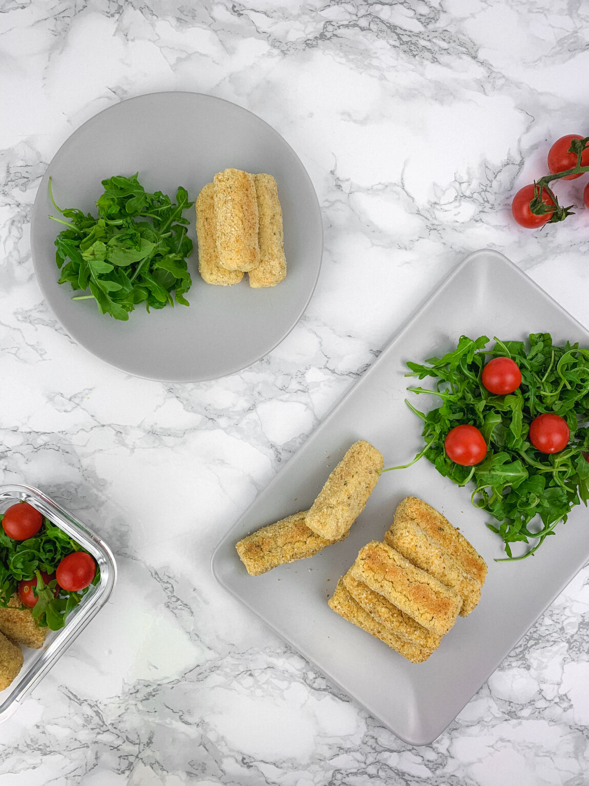 Croquetes de Grão de Bico