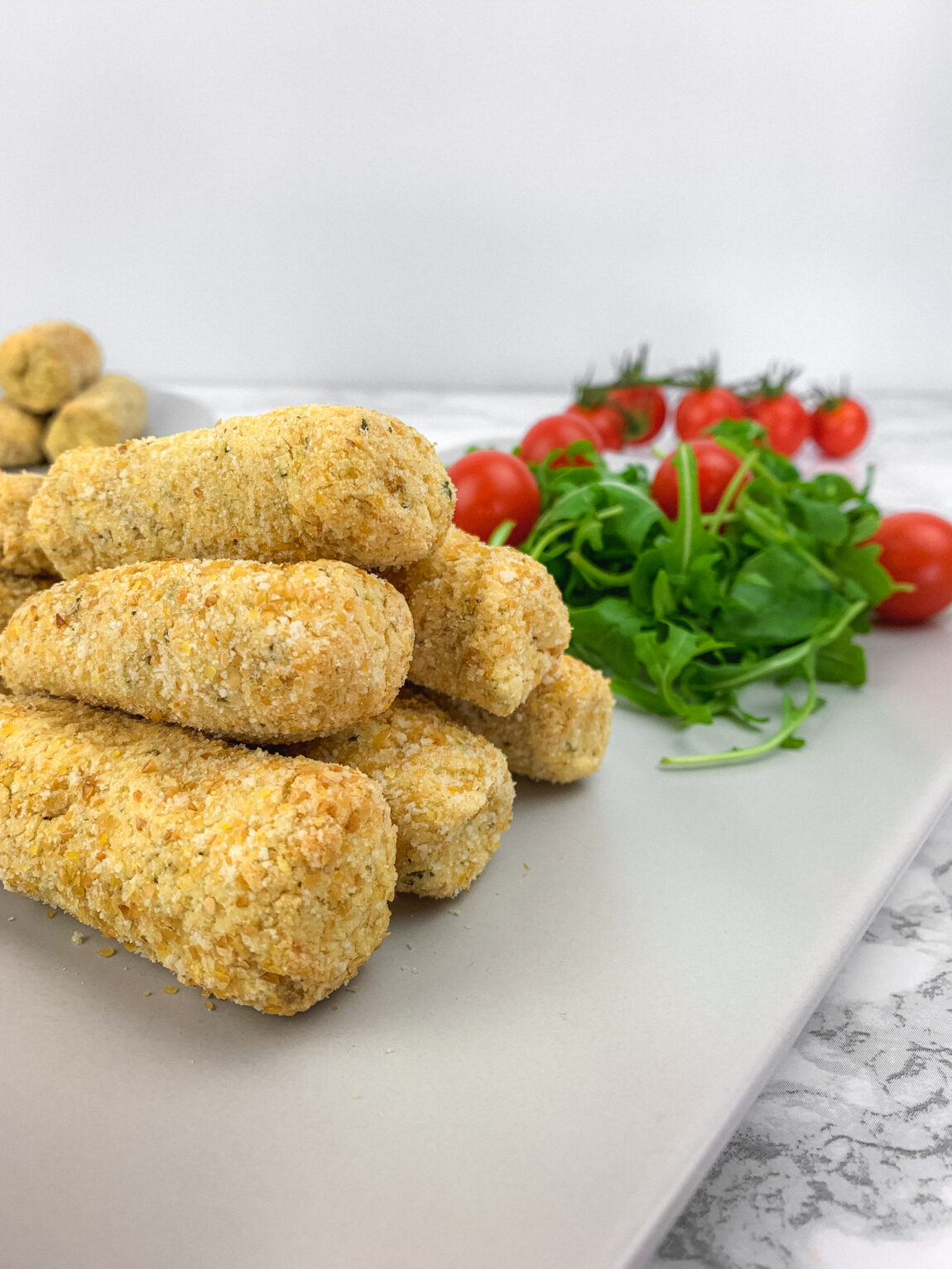 Croquetes de Grão de Bico