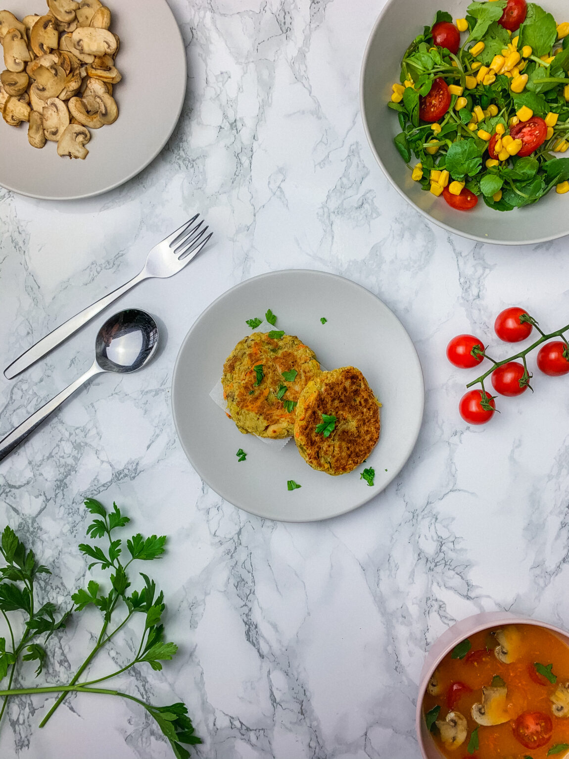 Hambúrgueres de Feijão Frade