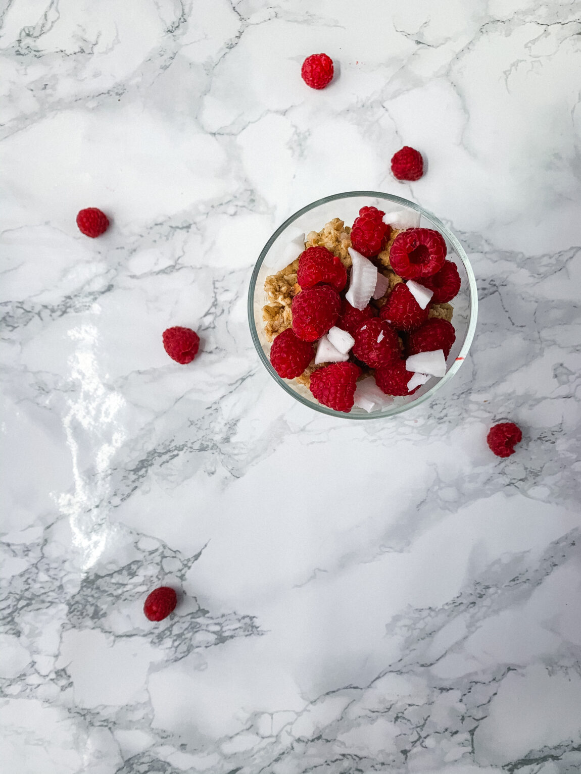 Taça de Granola, Iogurte e Fruta